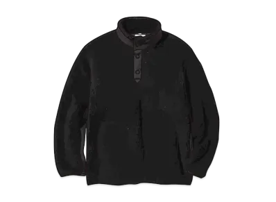 Uniqlo White Mountaineering Fleece Oversize Pullover "Black"