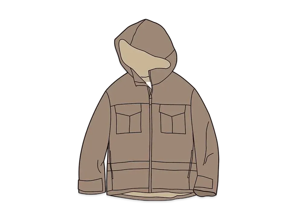 Uniqlo White Mountaineering Warm Padded Parka Kids "Brown"