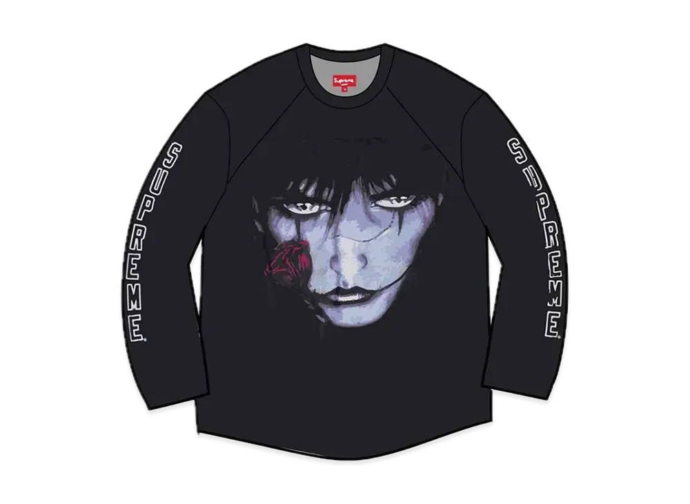 Supreme The Crow Raglan L/S Top #1 "Black"