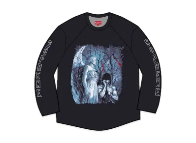 Supreme The Crow Raglan L/S Top #2 "Black"