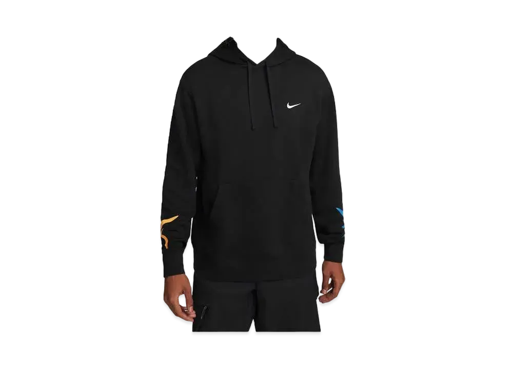 Nike Sportswear WrenchTerry Pullover Hoodie "Black"