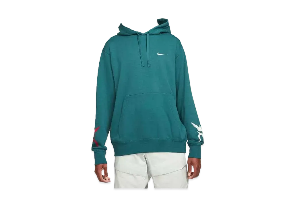 Nike Sportswear WrenchTerry Pullover Hoodie "Dark Teal Green"