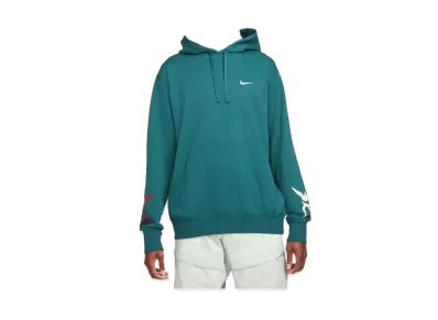 Nike Sportswear WrenchTerry Pullover Hoodie "Dark Teal Green"