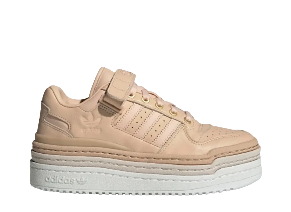 adidas Women's Triple Plat Forum Low "Halo Blush/Off White/Pale Nude"