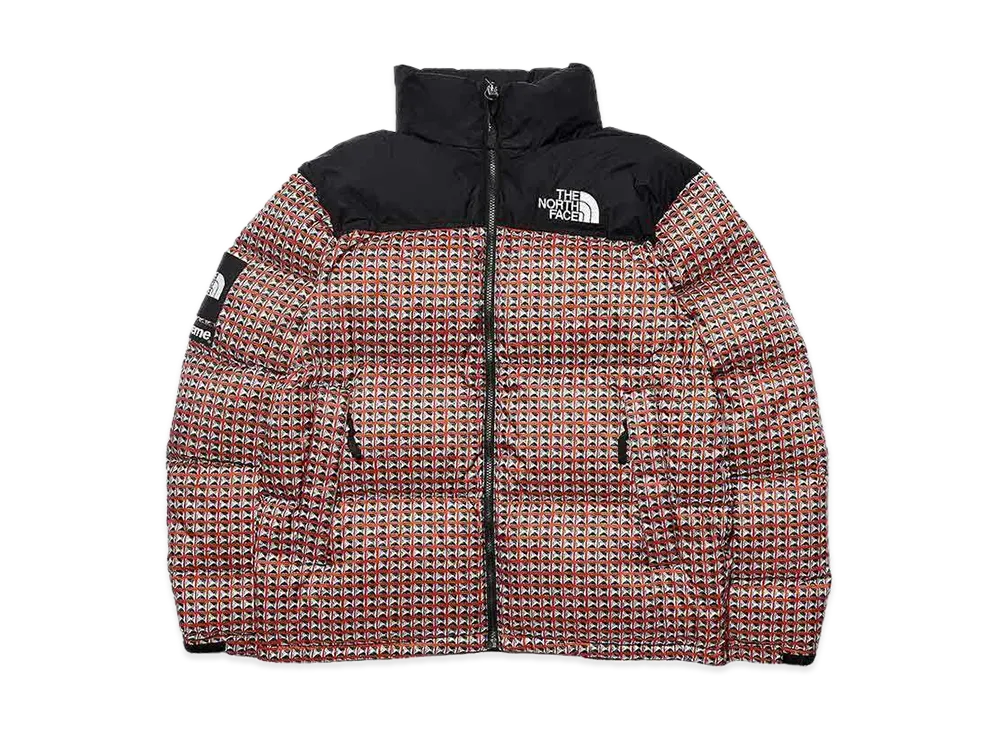 Supreme x The North Face Studded Nuptse Jacket "Red"
