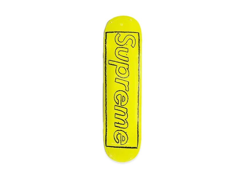 Supreme x KAWS Chalk Logo Skateboard Supreme x KAWS Chalk Logo Skateboard