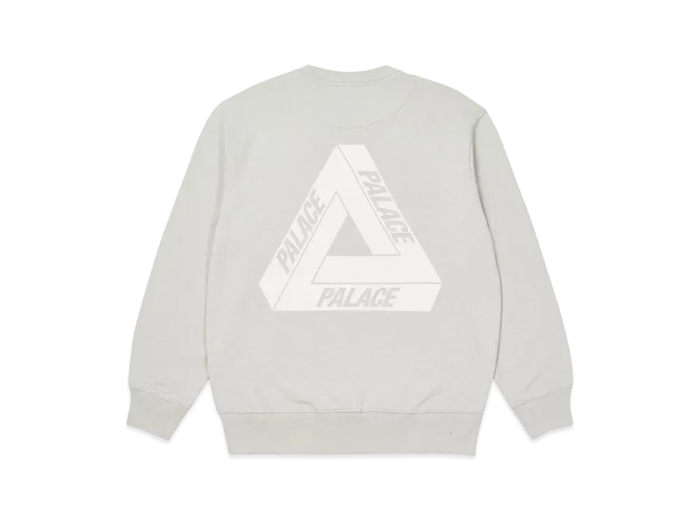 PALACE Slub Crew (FW21) "Grey"