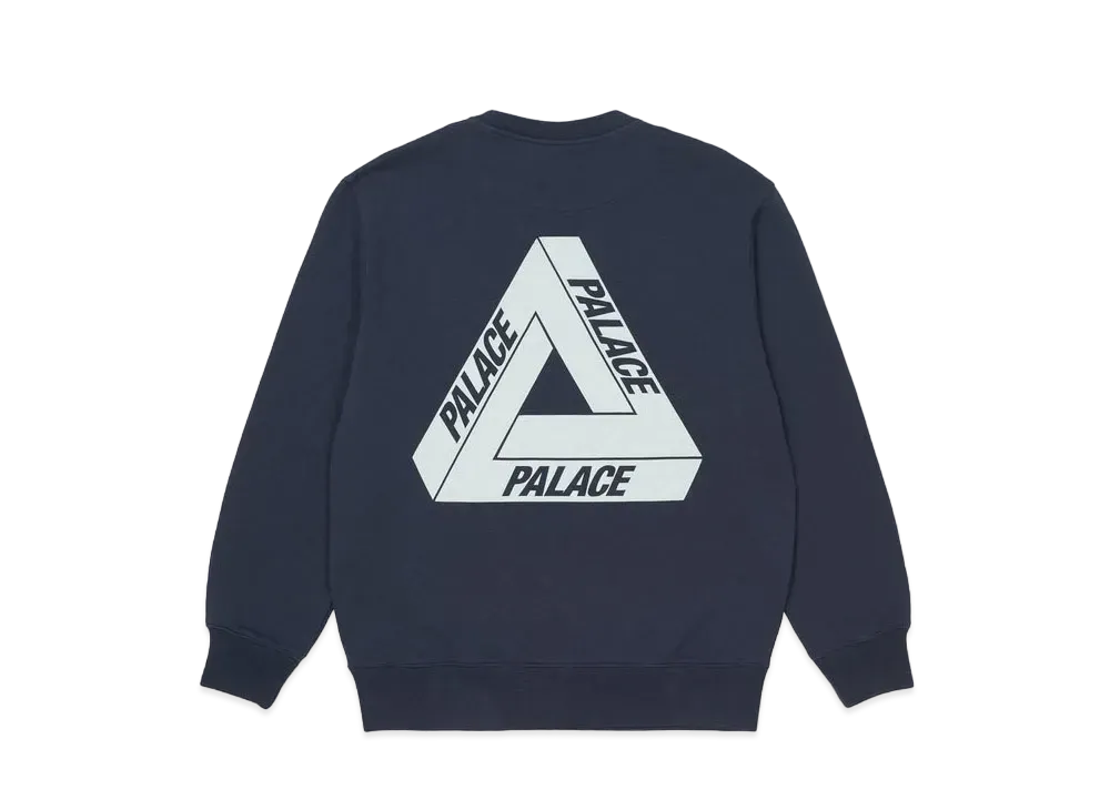 PALACE Slub Crew (FW21) "Navy"
