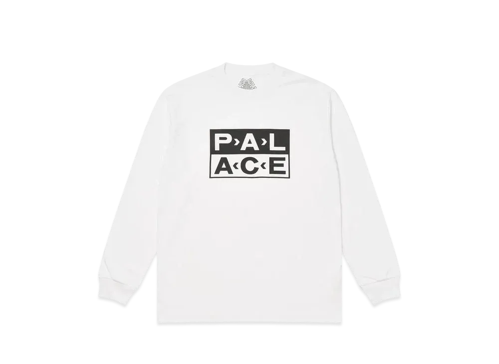 PALACE PAL Longsleeve "White"