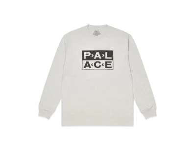 PALACE PAL Longsleeve "Marl Grey"