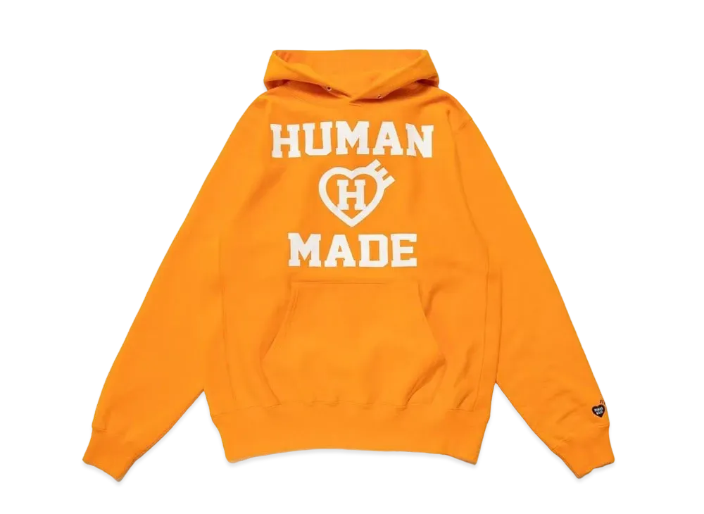 HUMAN MADE PIZZA HOODIE "Orange"