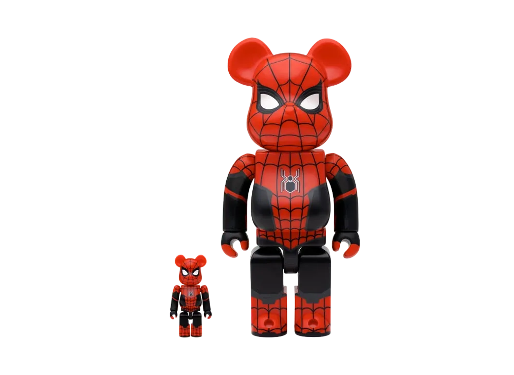 Bearbrick SPIDER-MAN UPGRADED SUIT 100% & 400%