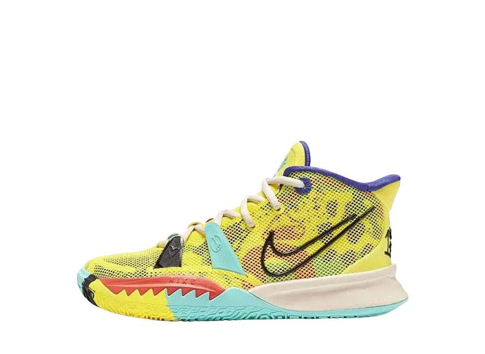 ナイキ GS カイリー 7 "1ワールド 1ピーポー" イエロー