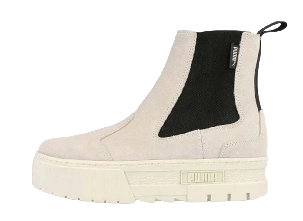 Puma Women's Mayze Chelsea Suede "Beige/Black"