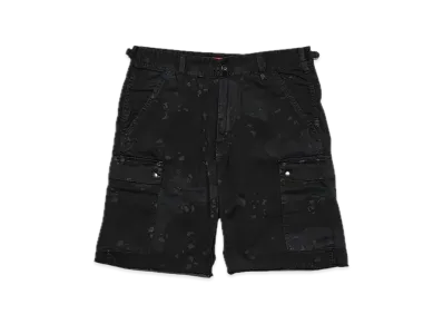 Supreme Overdyed Camo Cargo Short "Black"