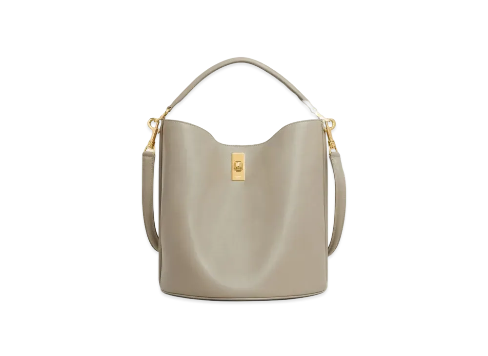 CELINE Bucket 16 Bag in Smooth Calfskin "Green Clay"