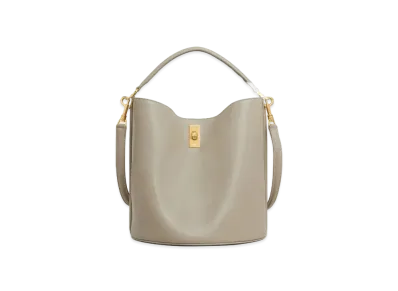 CELINE Bucket 16 Bag in Smooth Calfskin "Green Clay"