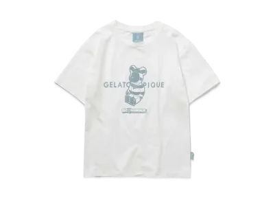 Bearbrick GELATO PIQUE Unisex One Point T-shrit "Off White"