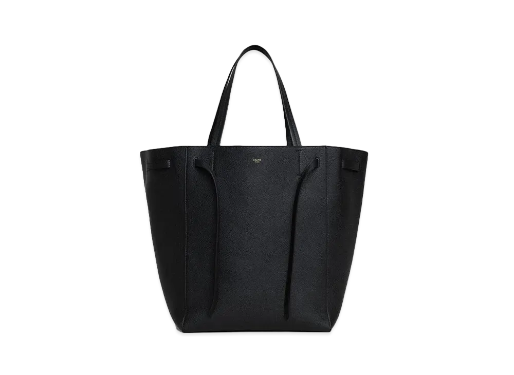 CELINE Medium Cabas Phantom in Soft Grained Calfskin "Black"