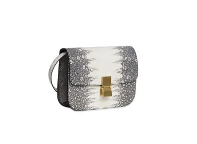 CELINE Medium Classic Bag in Lizard "Natural"