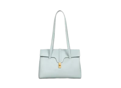 CELINE Medium Soft 16 Bag in Smooth Calfskin "Mineral"