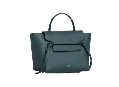 CELINE Micro Belt Bag in Grained Calfskin "Amazone"