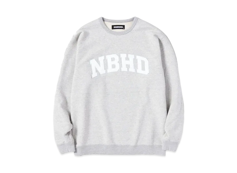NEIGHBORHOOD CLASSIC-S / C-CREW . LS "Grey"