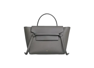 CELINE Mini Belt bag in Grained Calfskin "Grey"
