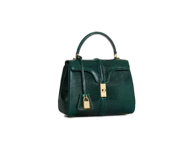 CELINE Small 16 Bag in Lizard "Amazone"