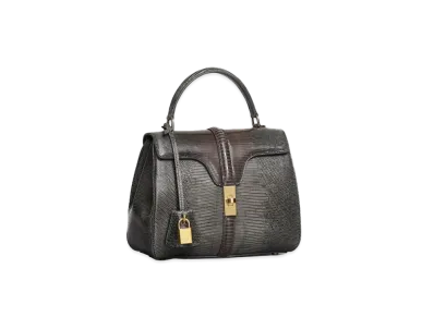 CELINE Small 16 Bag in Lizard "Anthracite"
