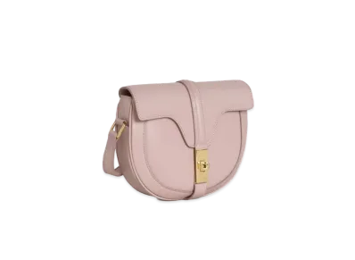 CELINE Small Besace 16 Bag in Satinated Calfskin "Vintage Pink"