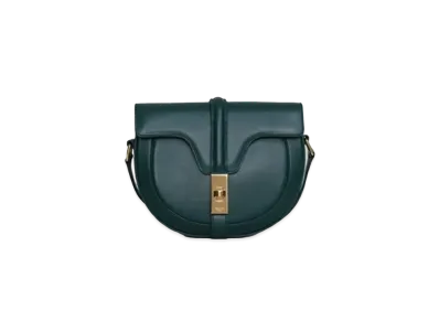 CELINE Small Besace 16 Bag in Satinated Calfskin "Amazone"
