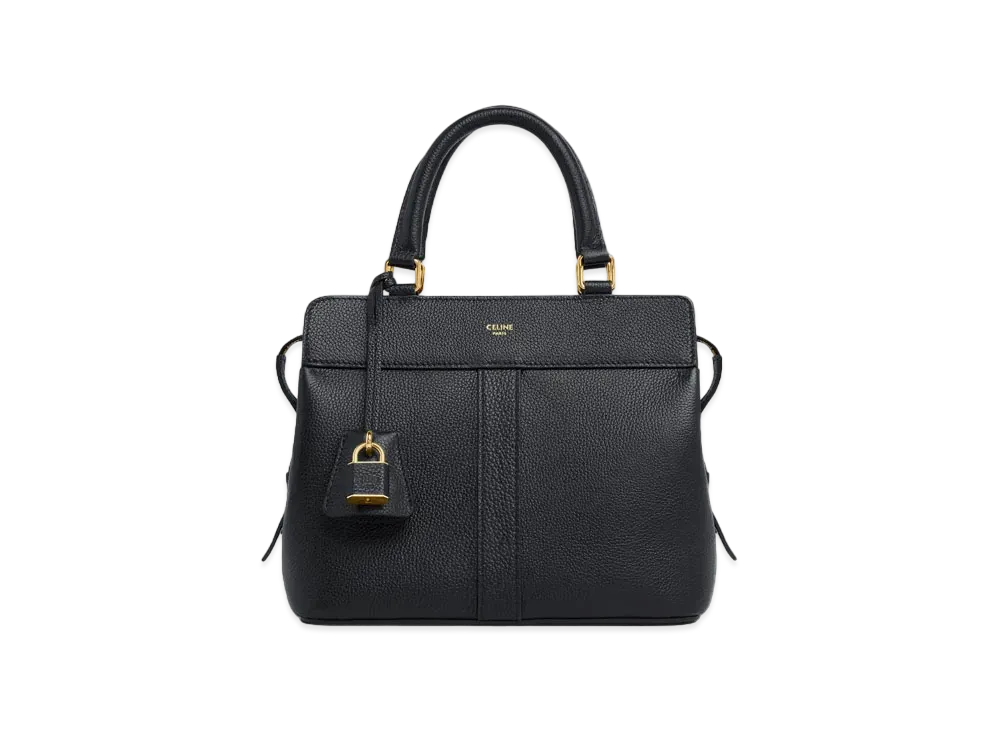 CELINE Small Cabas de France in Grained Calfskin "Black"