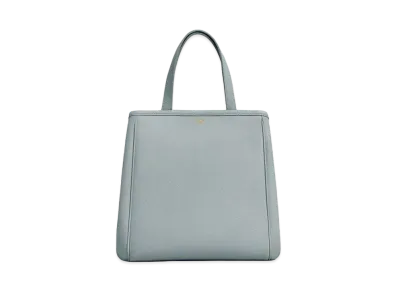 CELINE Small Folded Cabas in Grained Calfskin "Mineral"