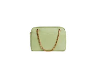 CELINE Small Patapans in Smooth Lambskin "Sage"