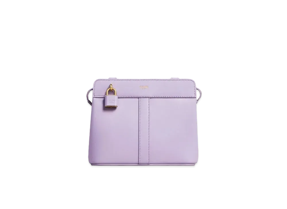 CELINE Teen Cabas de France in Shiny Calfskin "Lilas"