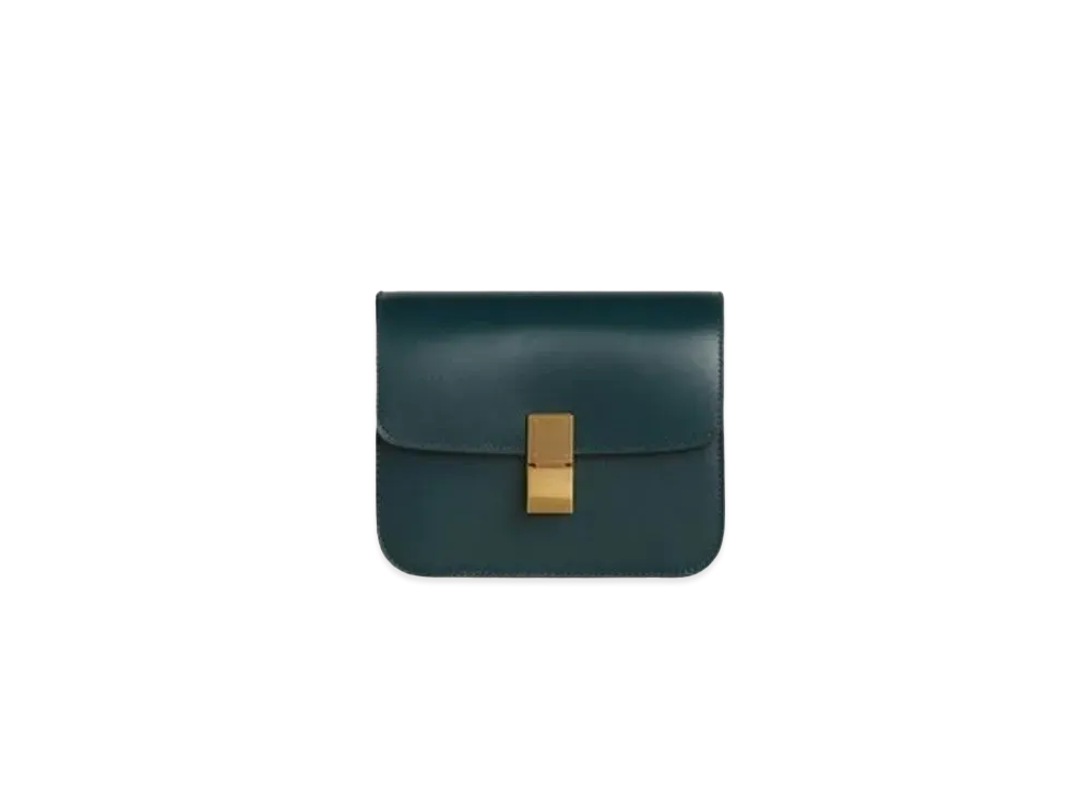 CELINE Teen Classic Bag in Box Calfskin "Amazone"