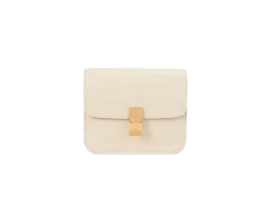CELINE Teen Classic Bag in calfskin Liégé "Linen"