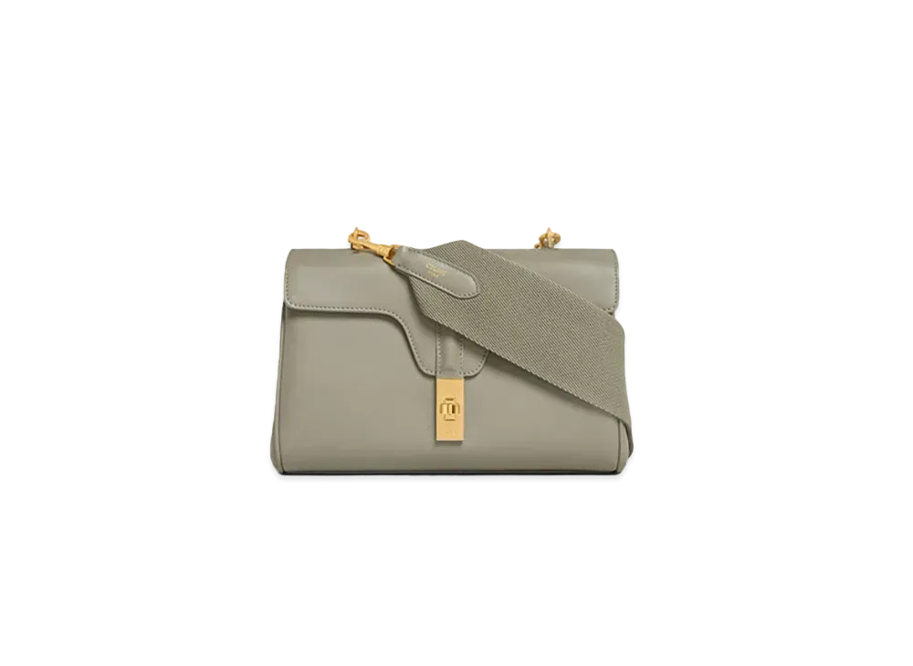 CELINE Teen Soft 16 in Smooth Calfskin "Green Clay"