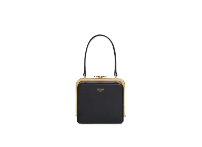 CELINE Triomphe Minaudiere in Smooth Calfskin "Black"