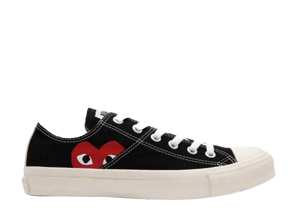 PLAY COMME des GARCONS × Converse Allstar Low "Black"