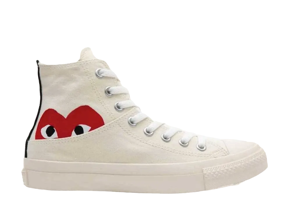PLAY COMME des GARCONS × Converse All Star Hi "White"