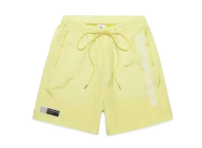THE NETWORK BUSINESS Nylon Short Pants "Yellow" TNBP011-0203
