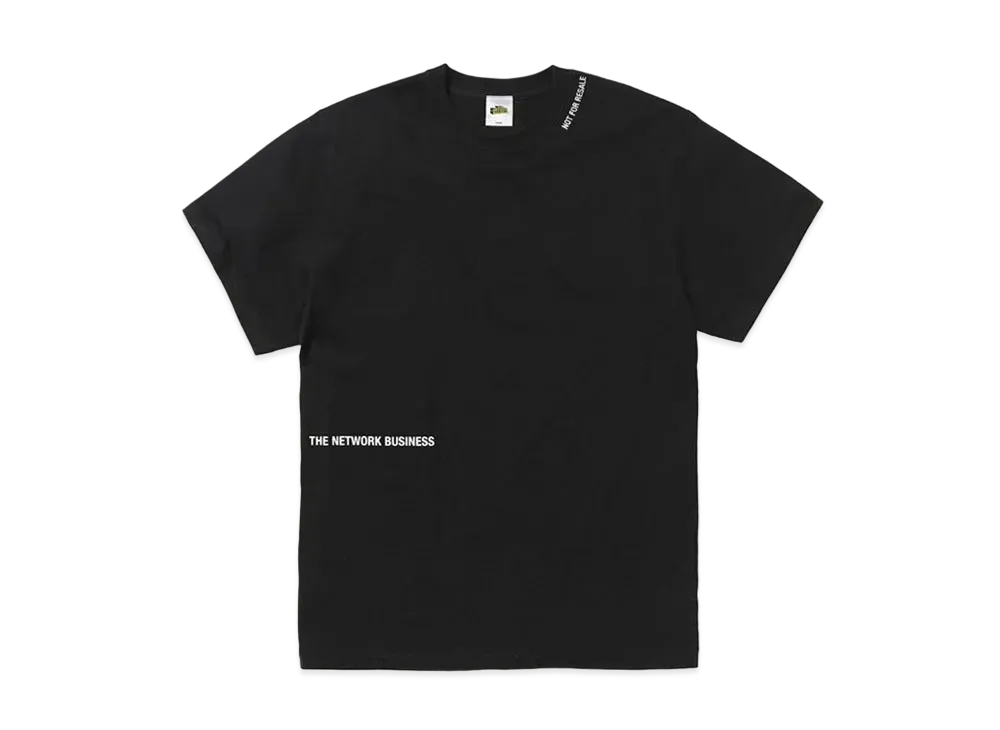THE NETWORK BUSINESS Basic Line T-shrit "Black" TNBC006-BLK