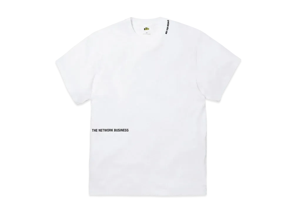 THE NETWORK BUSINESS Basic Line T-shrit "White" TNBC006-WHT