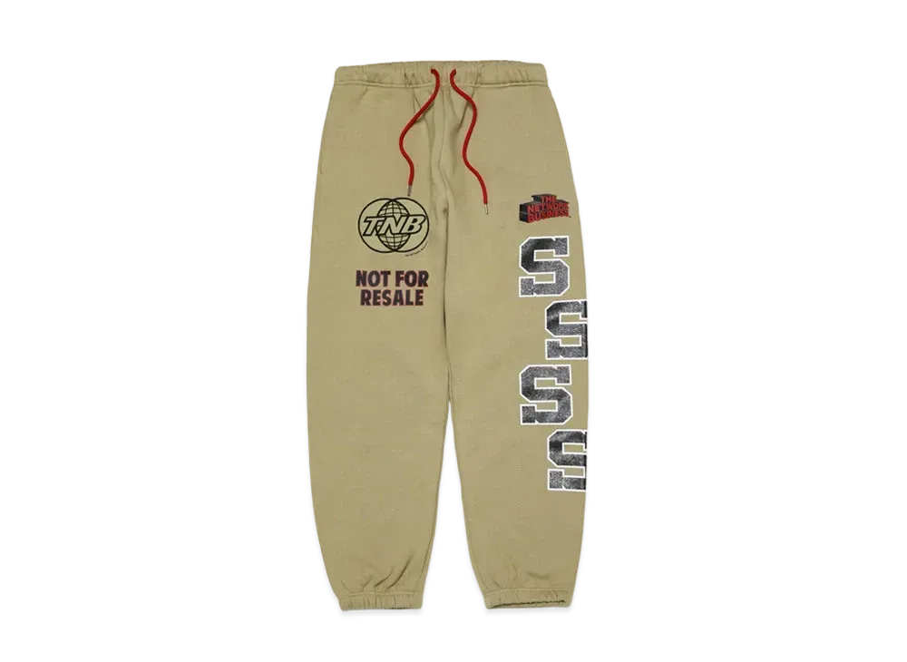 THE NETWORK BUSINESS Sweat Pants "Beige" TNBP001-0108