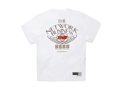THE NETWORK BUSINESS WING T-shirt "White" TNBC013-0001