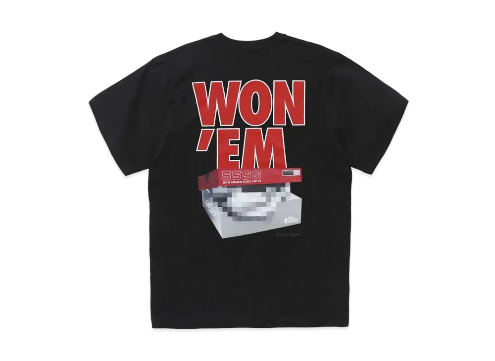 THE NETWORK BUSINESS WON'EM Tee "Black" TNBC014-0029