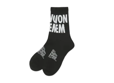 THE NETWORK BUSINESS WON`EM Socks "Black" TNBA002-BLK