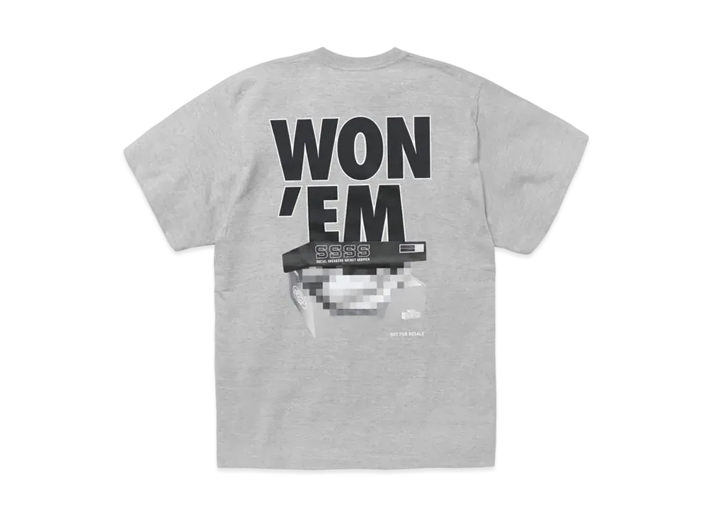 THE NETWORK BUSINESS WON`EM T-shirt "Gray" TNBC011-0055